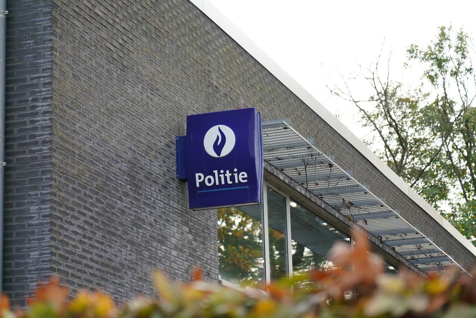 a sign on a building